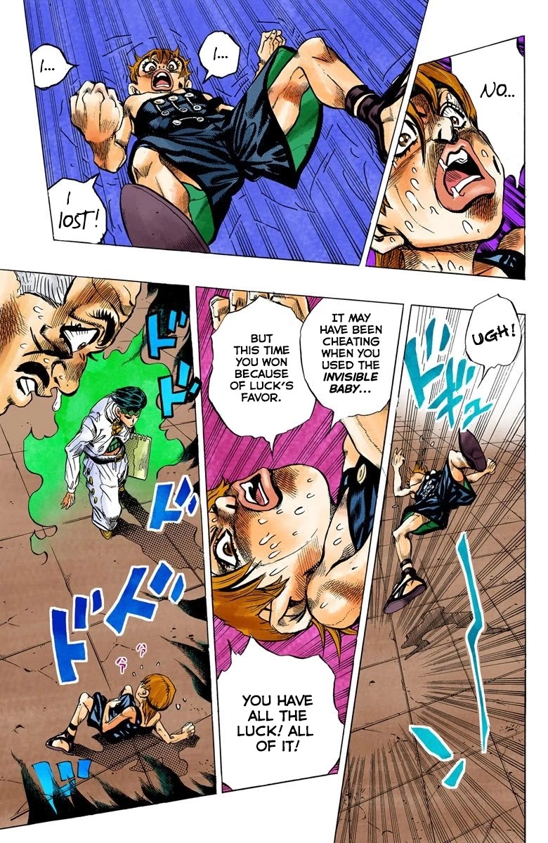 JoJo's Bizarre Adventure Part 4 - Diamond is Unbreakable (Official Colored) chapter 111 page 9