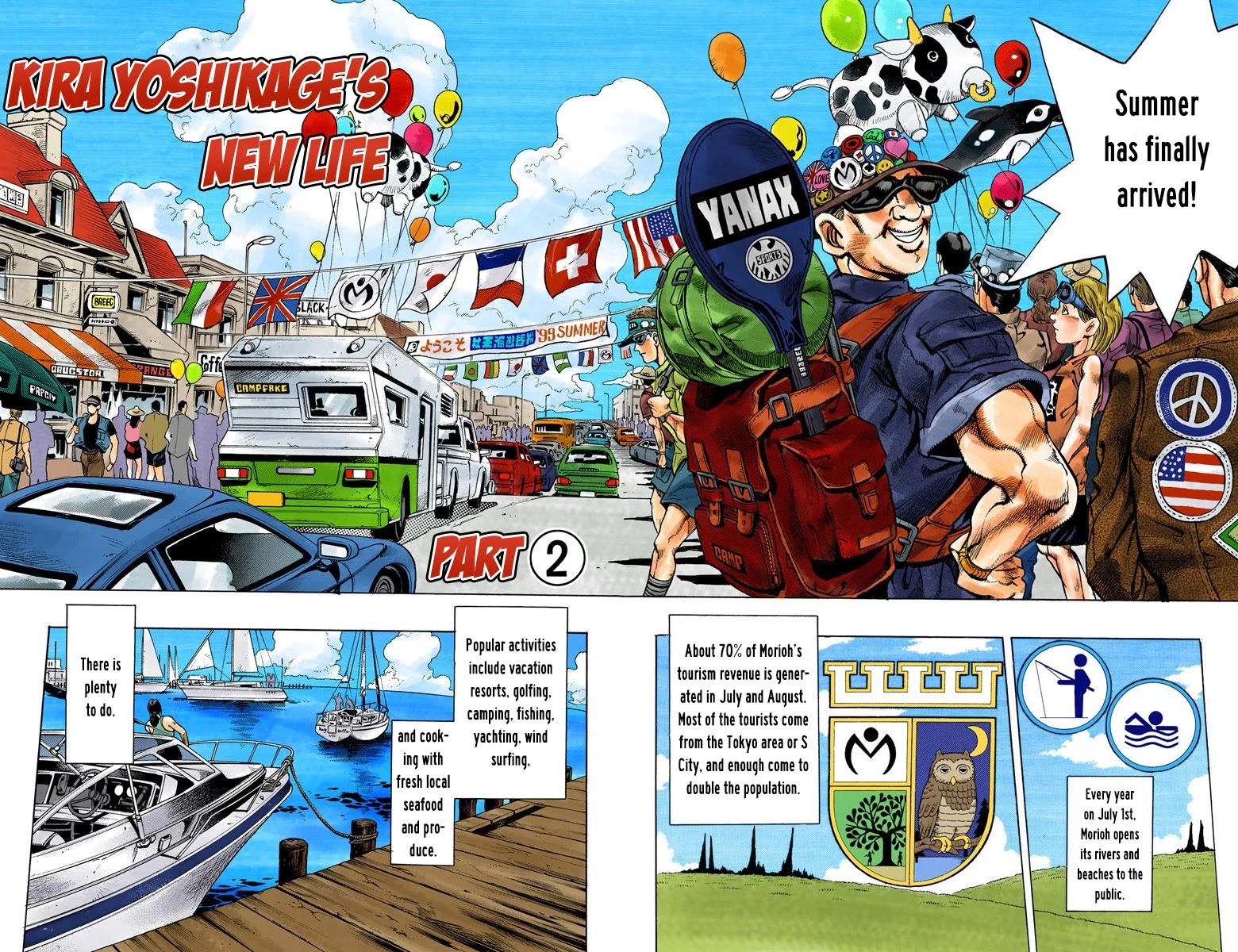 JoJo's Bizarre Adventure Part 4 - Diamond is Unbreakable (Official Colored) chapter 112 page 1