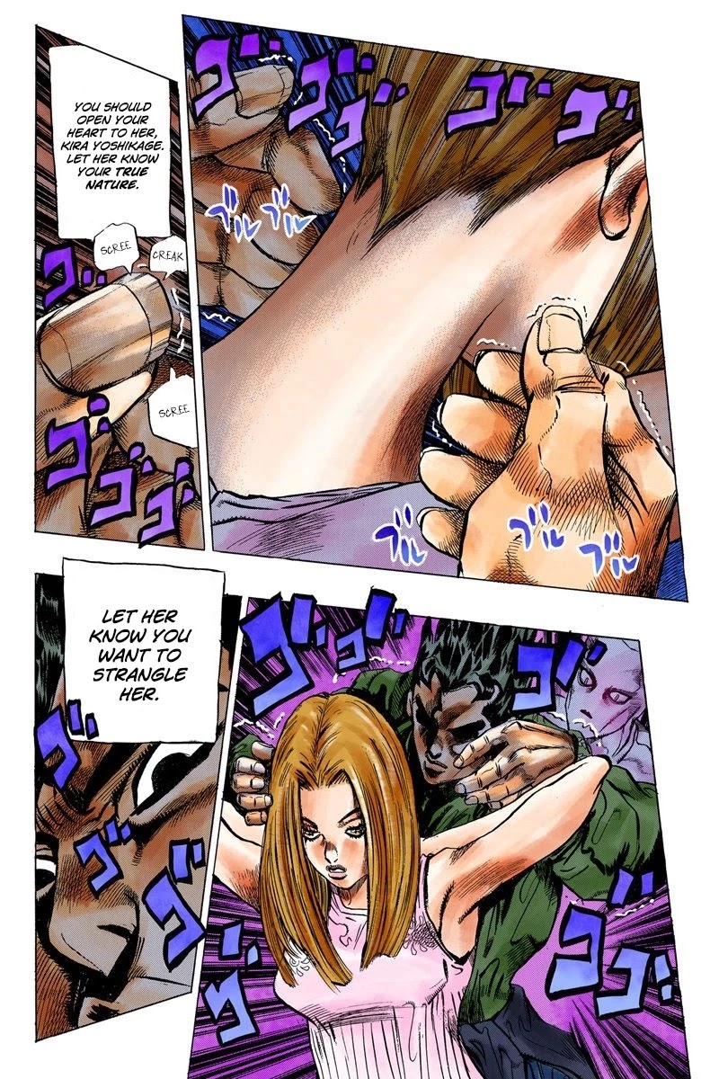 JoJo's Bizarre Adventure Part 4 - Diamond is Unbreakable (Official Colored) chapter 112 page 10