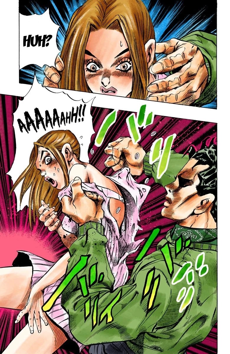 JoJo's Bizarre Adventure Part 4 - Diamond is Unbreakable (Official Colored) chapter 112 page 11
