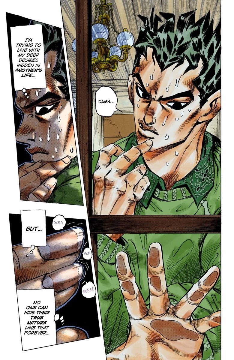 JoJo's Bizarre Adventure Part 4 - Diamond is Unbreakable (Official Colored) chapter 112 page 3