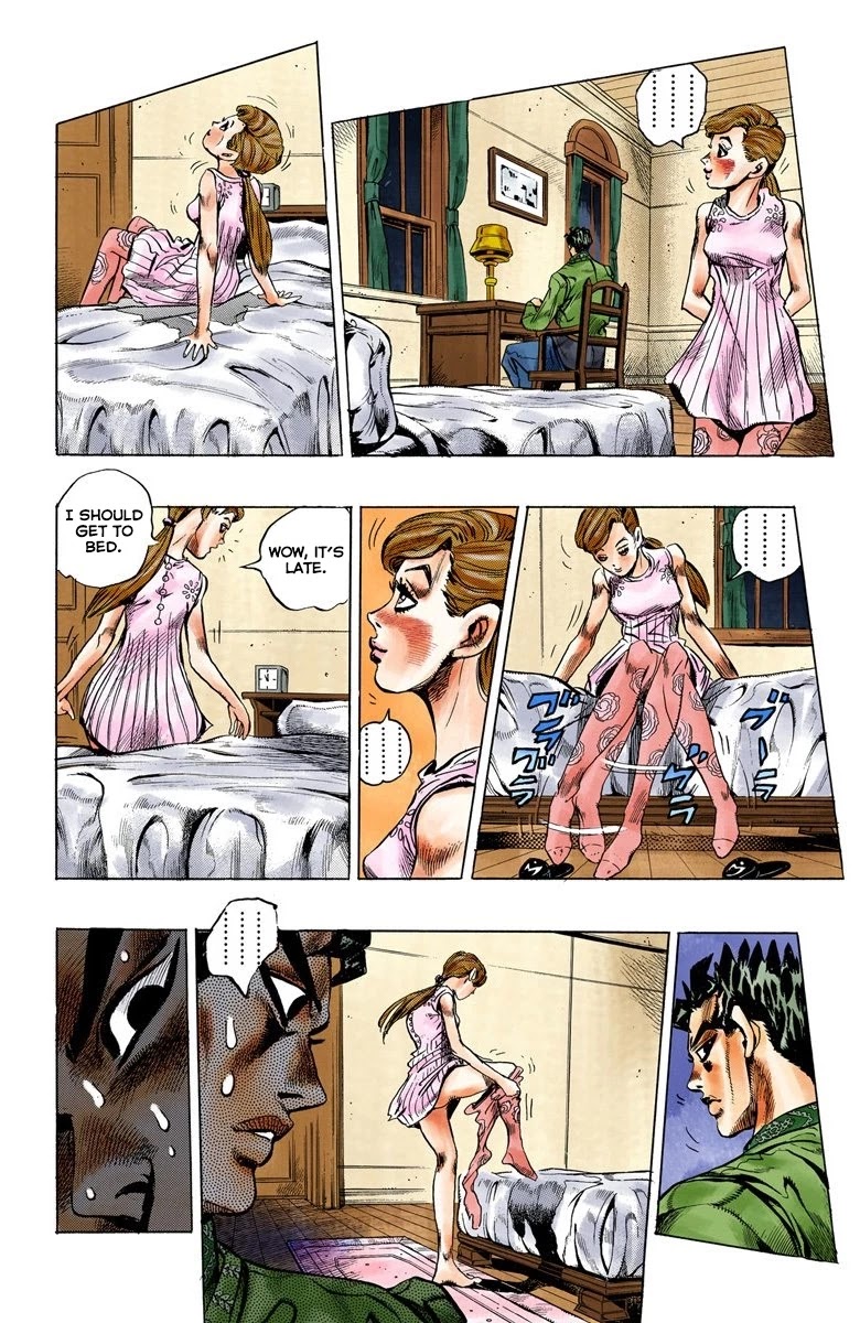 JoJo's Bizarre Adventure Part 4 - Diamond is Unbreakable (Official Colored) chapter 112 page 8