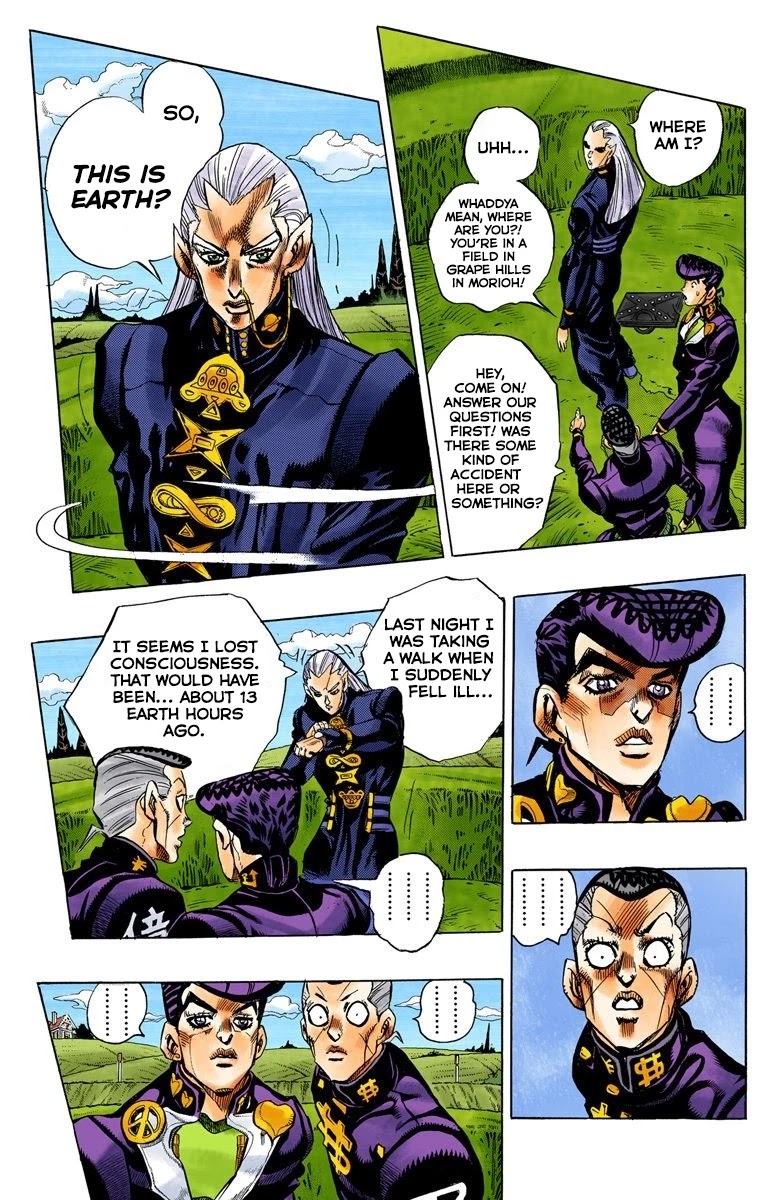 JoJo's Bizarre Adventure Part 4 - Diamond is Unbreakable (Official Colored) chapter 113 page 13