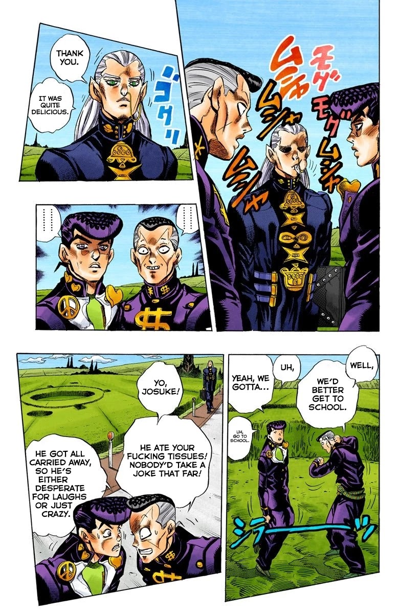 JoJo's Bizarre Adventure Part 4 - Diamond is Unbreakable (Official Colored) chapter 113 page 17