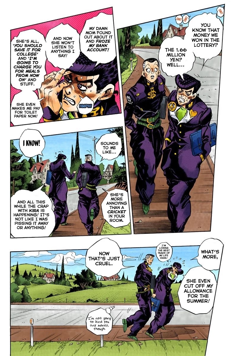 JoJo's Bizarre Adventure Part 4 - Diamond is Unbreakable (Official Colored) chapter 113 page 3