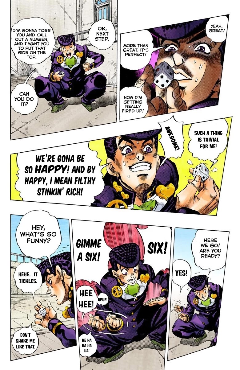 JoJo's Bizarre Adventure Part 4 - Diamond is Unbreakable (Official Colored) chapter 115 page 13