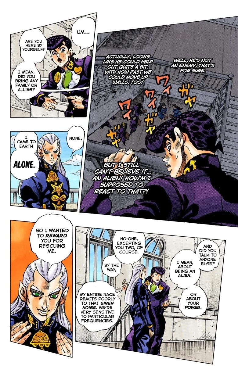 JoJo's Bizarre Adventure Part 4 - Diamond is Unbreakable (Official Colored) chapter 115 page 7