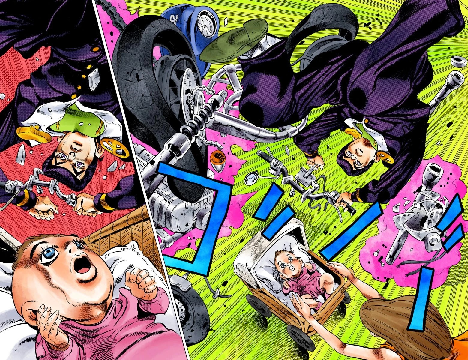 JoJo's Bizarre Adventure Part 4 - Diamond is Unbreakable (Official Colored) chapter 122 page 17