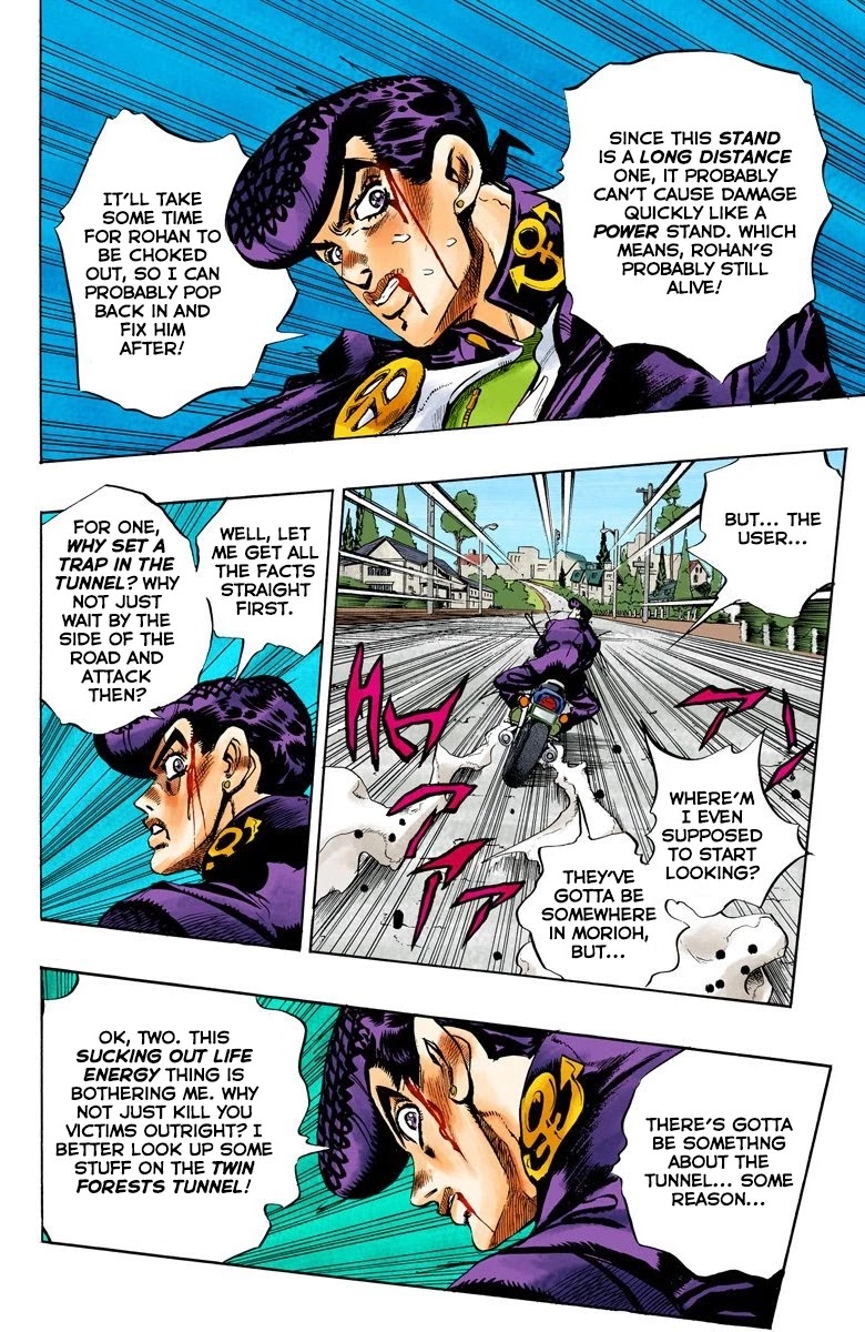 JoJo's Bizarre Adventure Part 4 - Diamond is Unbreakable (Official Colored) chapter 122 page 7