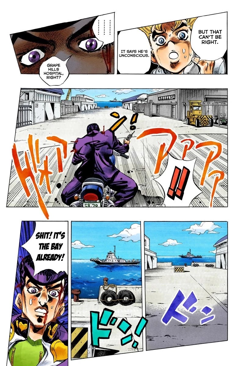JoJo's Bizarre Adventure Part 4 - Diamond is Unbreakable (Official Colored) chapter 123 page 10