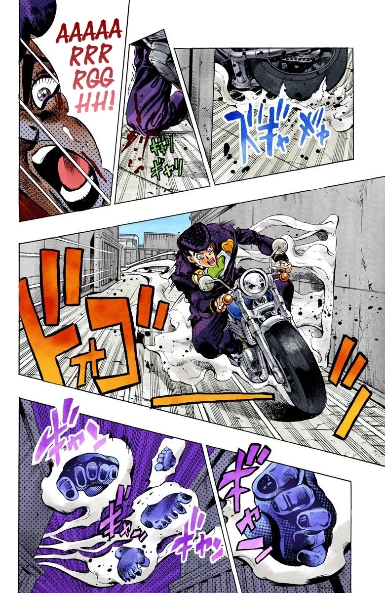 JoJo's Bizarre Adventure Part 4 - Diamond is Unbreakable (Official Colored) chapter 123 page 13