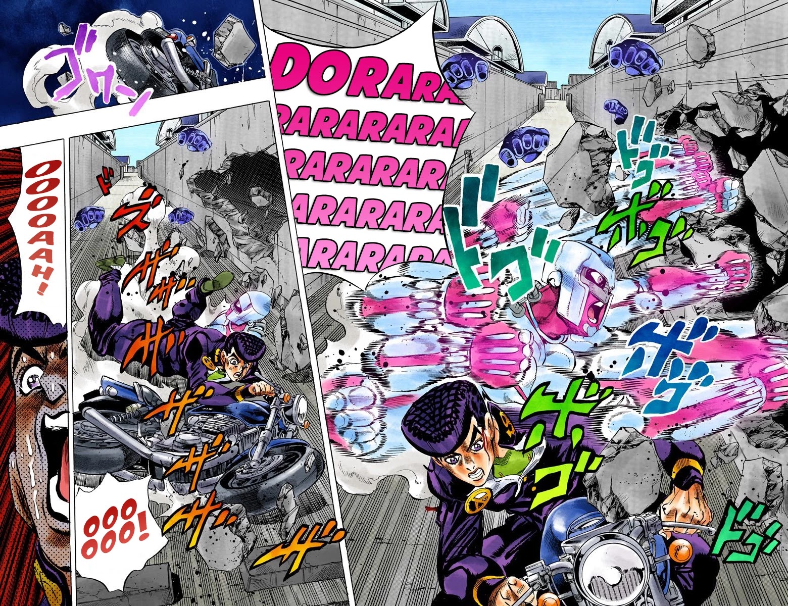 JoJo's Bizarre Adventure Part 4 - Diamond is Unbreakable (Official Colored) chapter 123 page 17