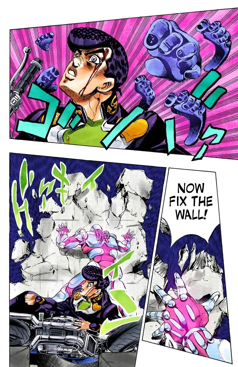 JoJo's Bizarre Adventure Part 4 - Diamond is Unbreakable (Official Colored) chapter 123 page 18