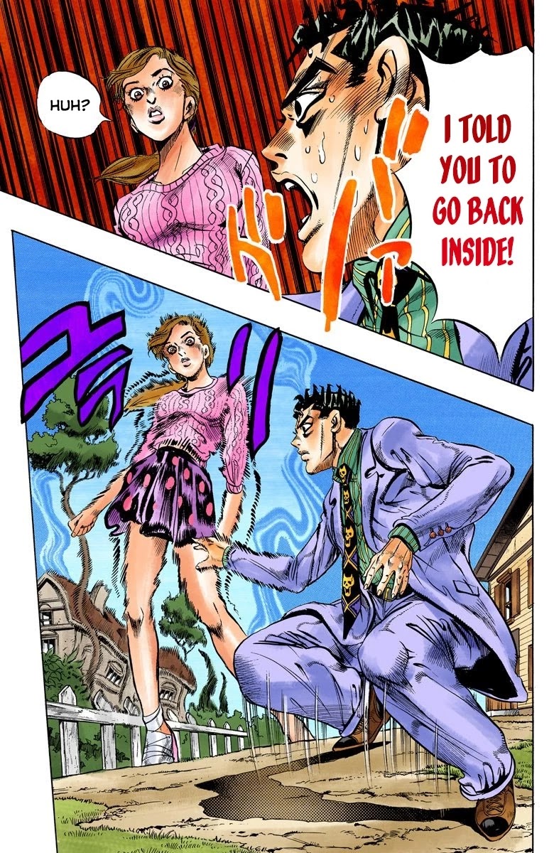 JoJo's Bizarre Adventure Part 4 - Diamond is Unbreakable (Official Colored) chapter 129 page 16