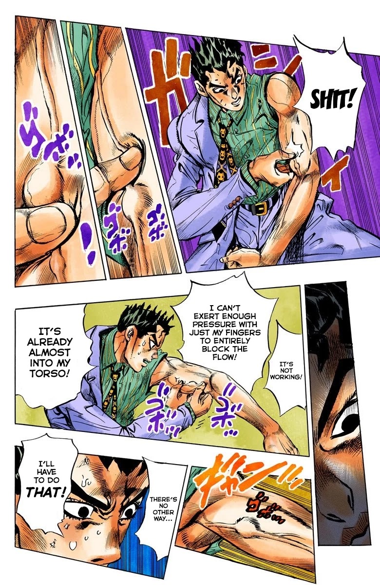 JoJo's Bizarre Adventure Part 4 - Diamond is Unbreakable (Official Colored) chapter 130 page 16