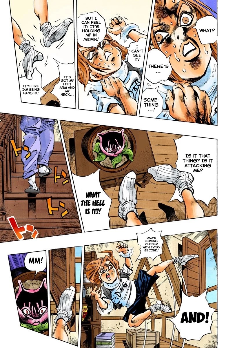 JoJo's Bizarre Adventure Part 4 - Diamond is Unbreakable (Official Colored) chapter 132 page 11