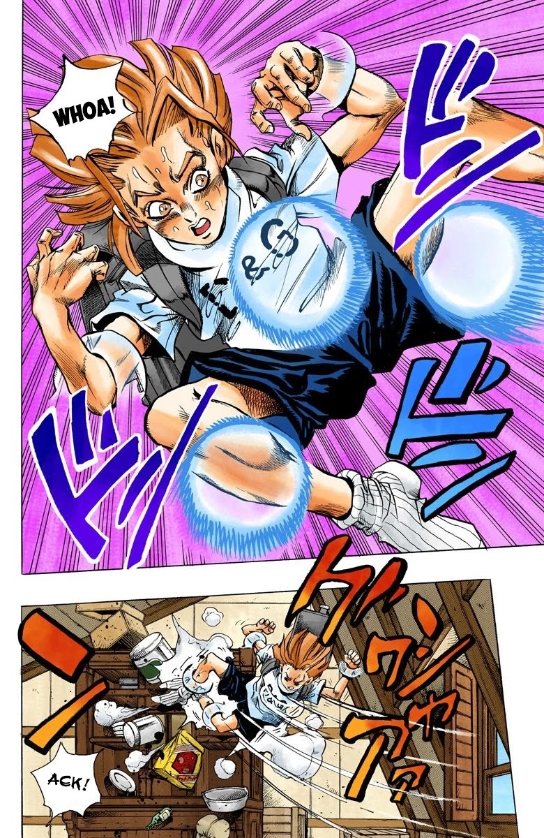 JoJo's Bizarre Adventure Part 4 - Diamond is Unbreakable (Official Colored) chapter 132 page 12