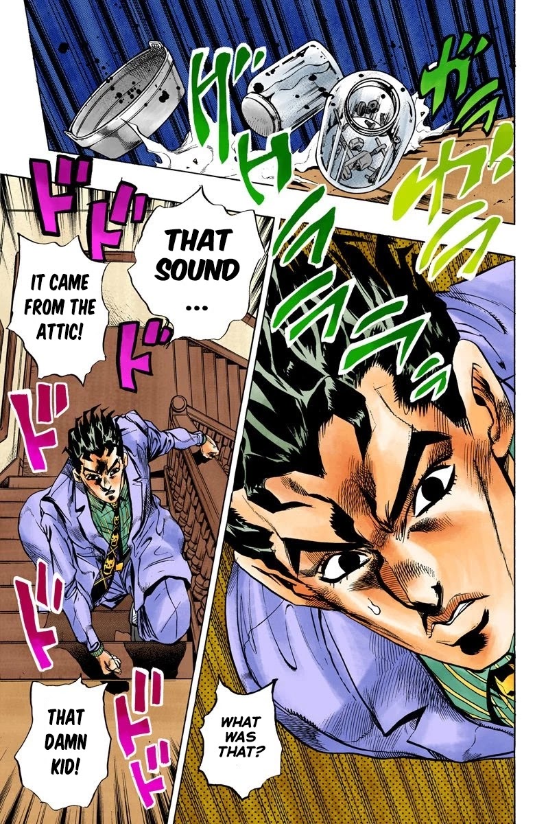 JoJo's Bizarre Adventure Part 4 - Diamond is Unbreakable (Official Colored) chapter 132 page 13