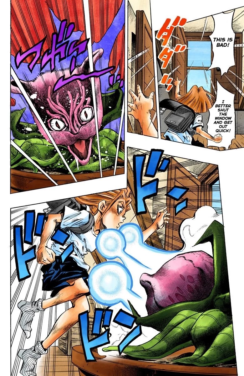 JoJo's Bizarre Adventure Part 4 - Diamond is Unbreakable (Official Colored) chapter 132 page 8