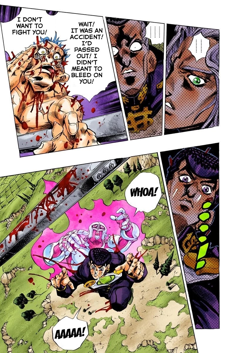 JoJo's Bizarre Adventure Part 4 - Diamond is Unbreakable (Official Colored) chapter 138 page 10