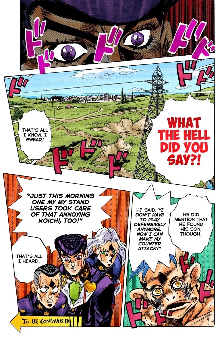 JoJo's Bizarre Adventure Part 4 - Diamond is Unbreakable (Official Colored) chapter 138 page 20