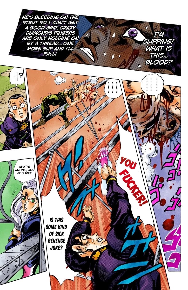 JoJo's Bizarre Adventure Part 4 - Diamond is Unbreakable (Official Colored) chapter 138 page 6