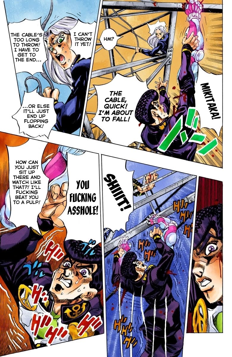 JoJo's Bizarre Adventure Part 4 - Diamond is Unbreakable (Official Colored) chapter 138 page 8