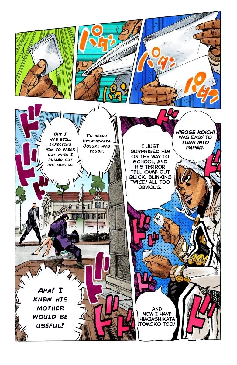 JoJo's Bizarre Adventure Part 4 - Diamond is Unbreakable (Official Colored) chapter 140 page 18