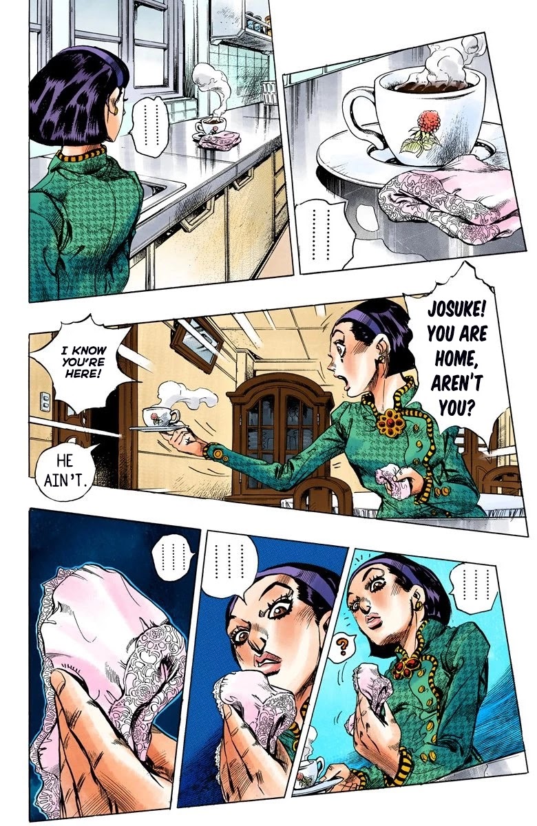 JoJo's Bizarre Adventure Part 4 - Diamond is Unbreakable (Official Colored) chapter 140 page 9