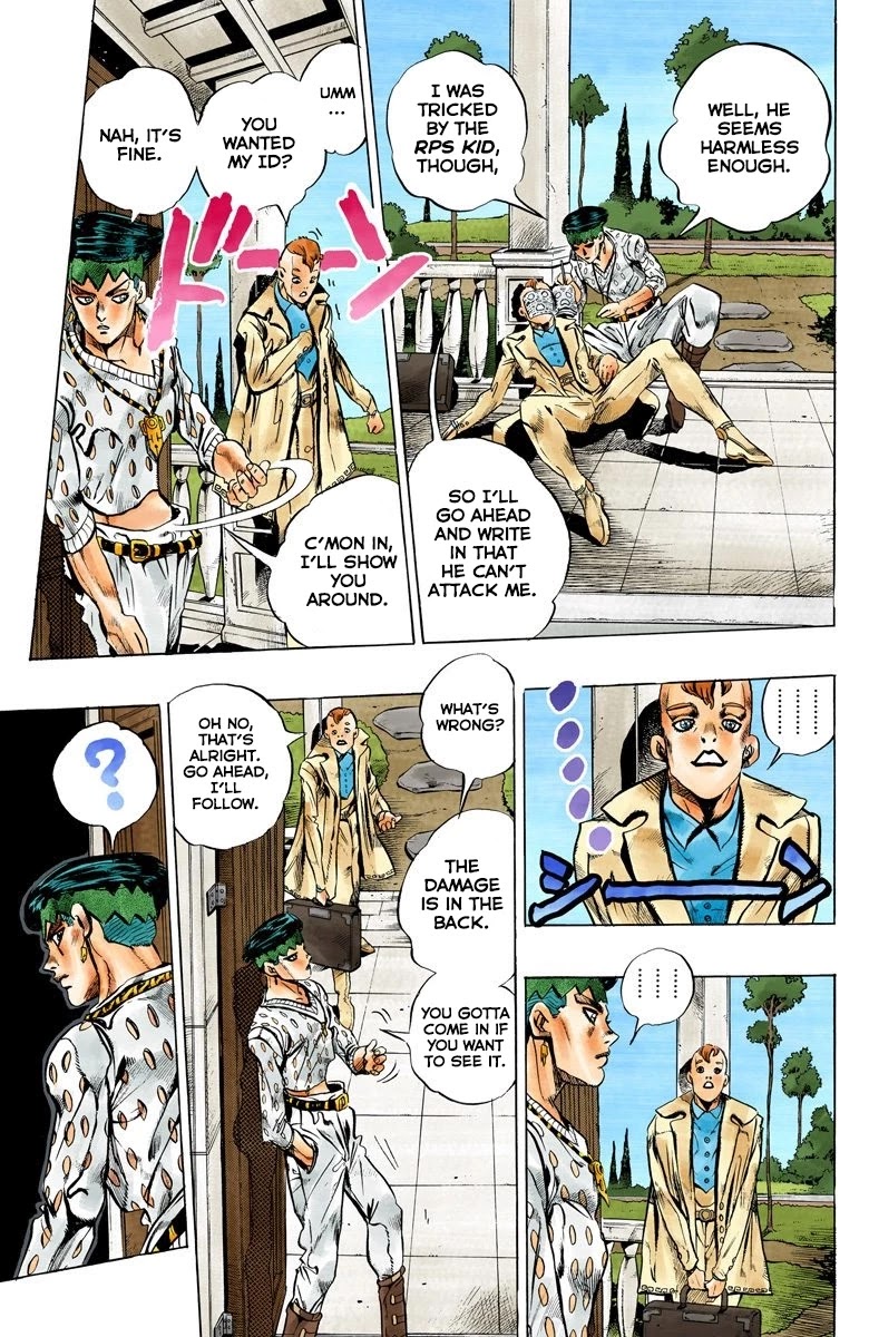JoJo's Bizarre Adventure Part 4 - Diamond is Unbreakable (Official Colored) chapter 147 page 12
