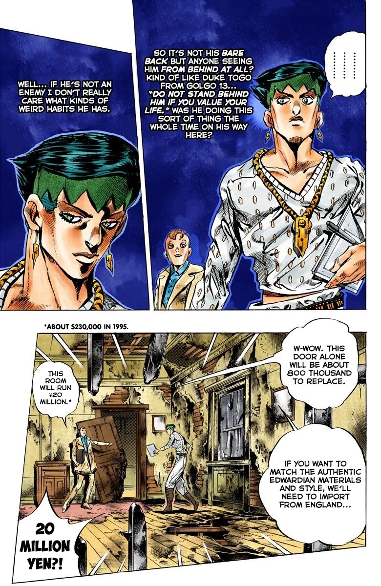 JoJo's Bizarre Adventure Part 4 - Diamond is Unbreakable (Official Colored) chapter 147 page 16