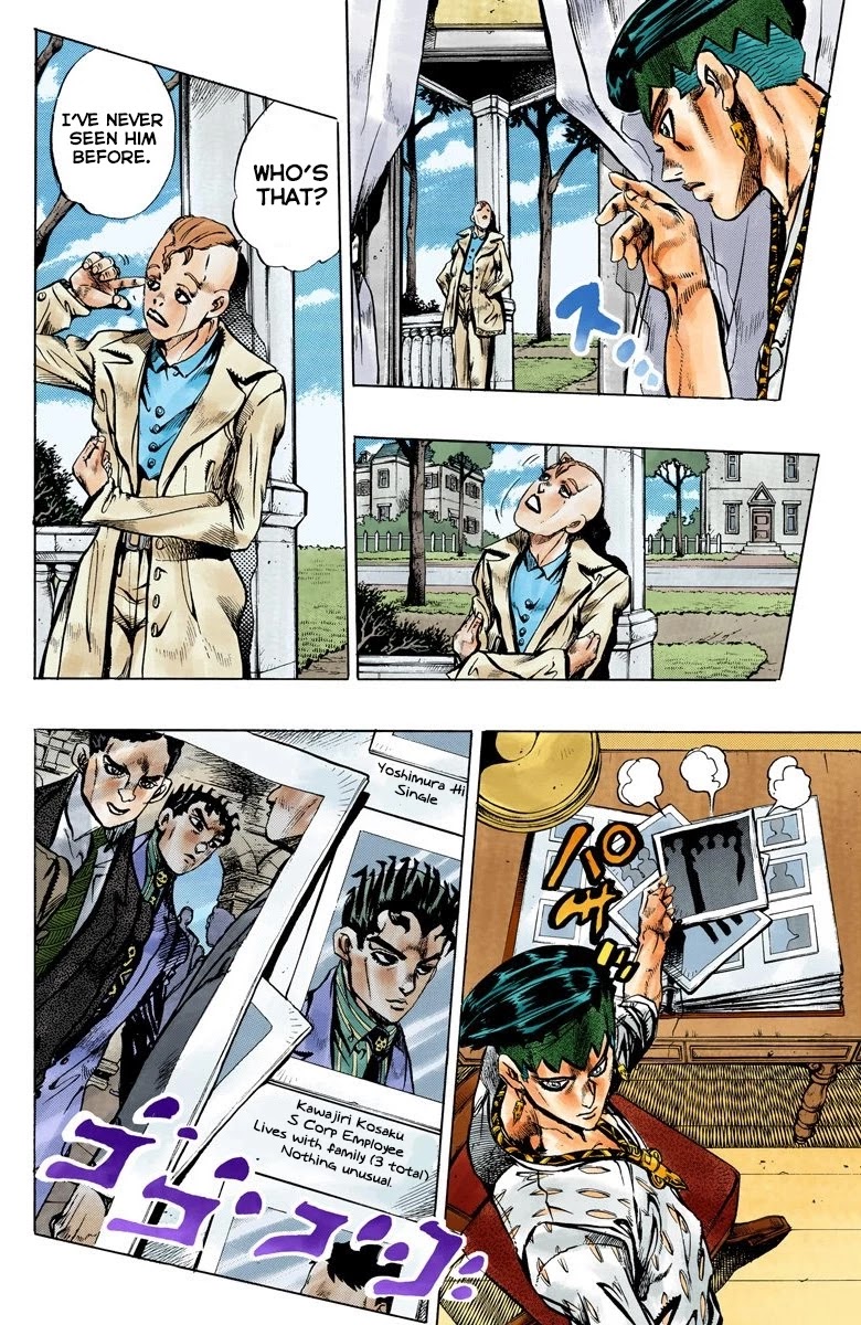 JoJo's Bizarre Adventure Part 4 - Diamond is Unbreakable (Official Colored) chapter 147 page 8