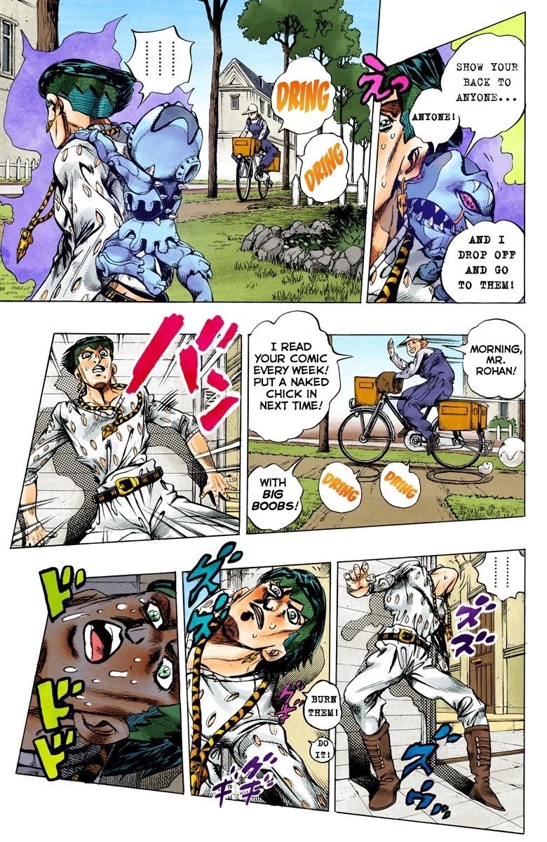 JoJo's Bizarre Adventure Part 4 - Diamond is Unbreakable (Official Colored) chapter 149 page 8
