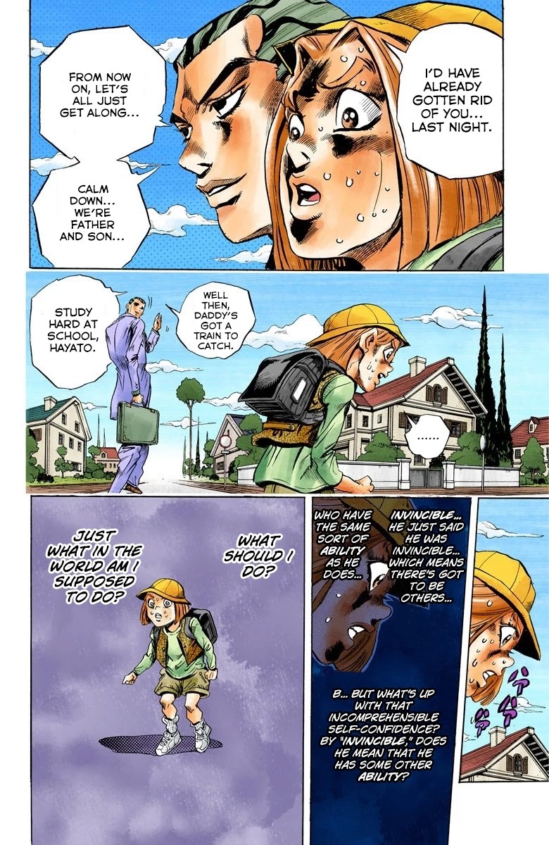 JoJo's Bizarre Adventure Part 4 - Diamond is Unbreakable (Official Colored) chapter 154 page 11