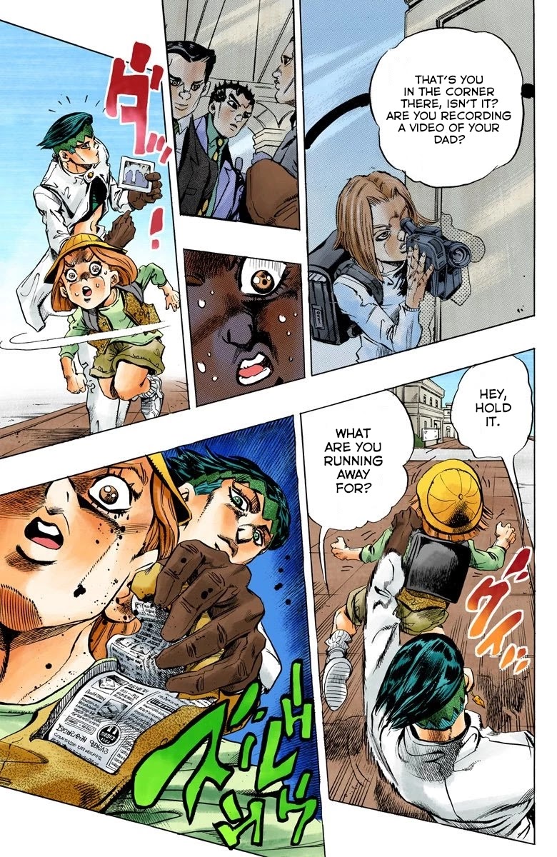 JoJo's Bizarre Adventure Part 4 - Diamond is Unbreakable (Official Colored) chapter 154 page 14
