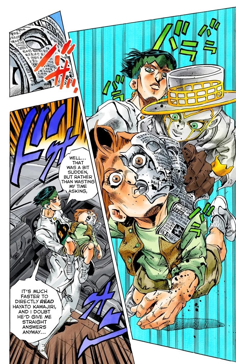JoJo's Bizarre Adventure Part 4 - Diamond is Unbreakable (Official Colored) chapter 154 page 15