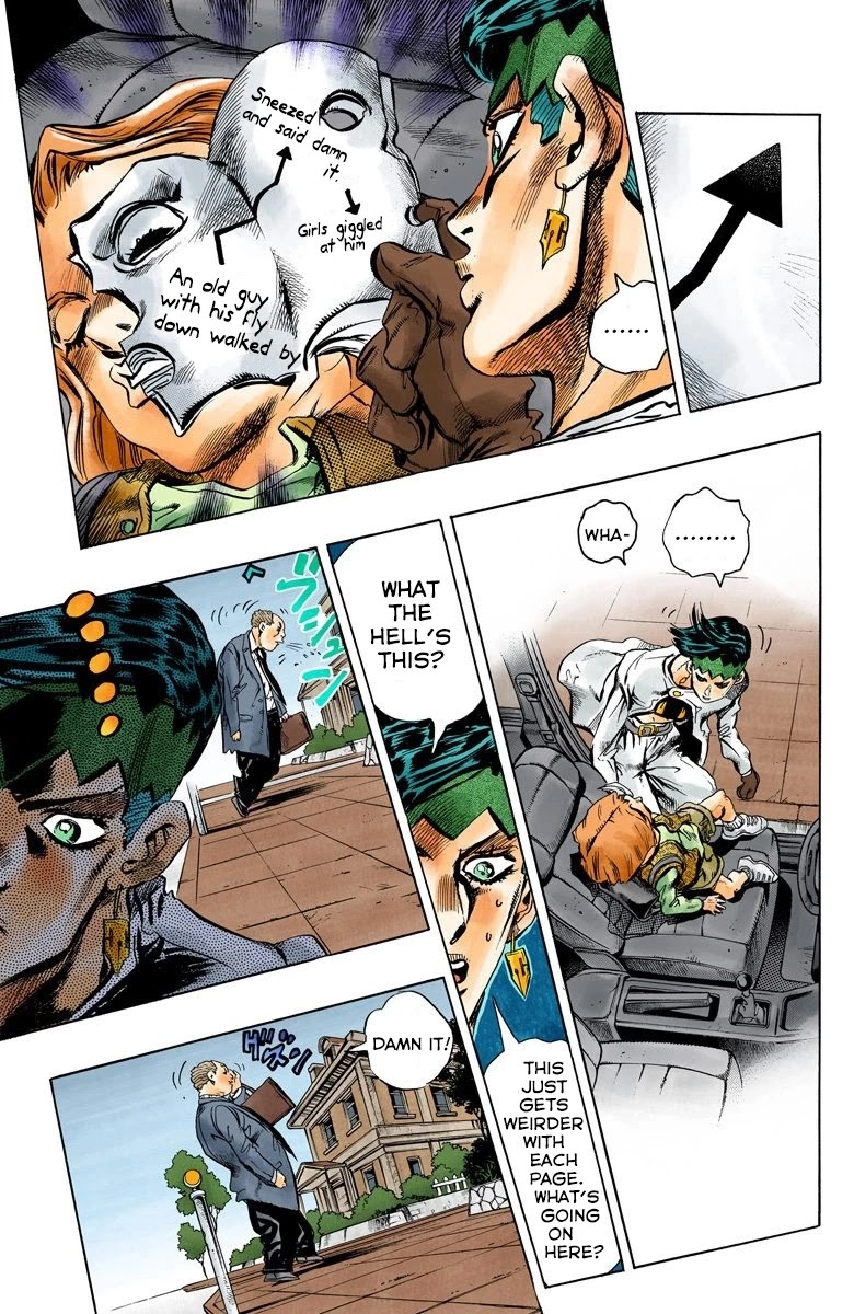 JoJo's Bizarre Adventure Part 4 - Diamond is Unbreakable (Official Colored) chapter 154 page 18