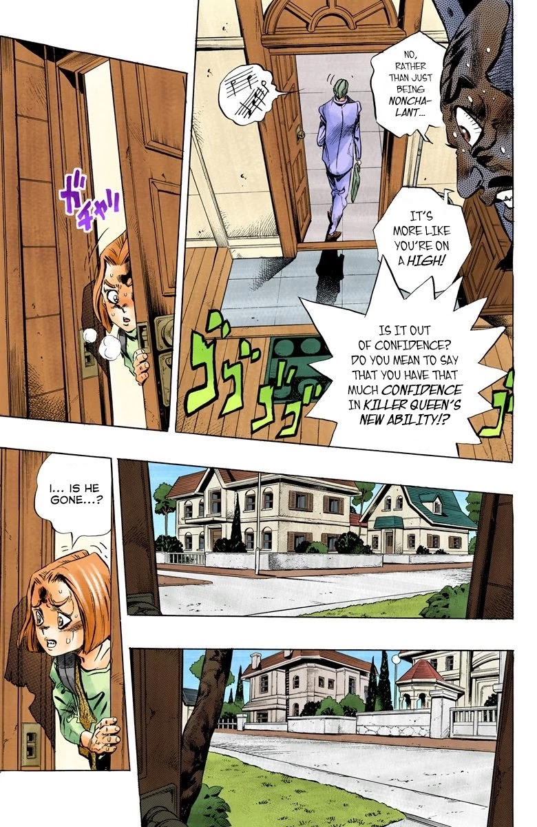 JoJo's Bizarre Adventure Part 4 - Diamond is Unbreakable (Official Colored) chapter 154 page 8