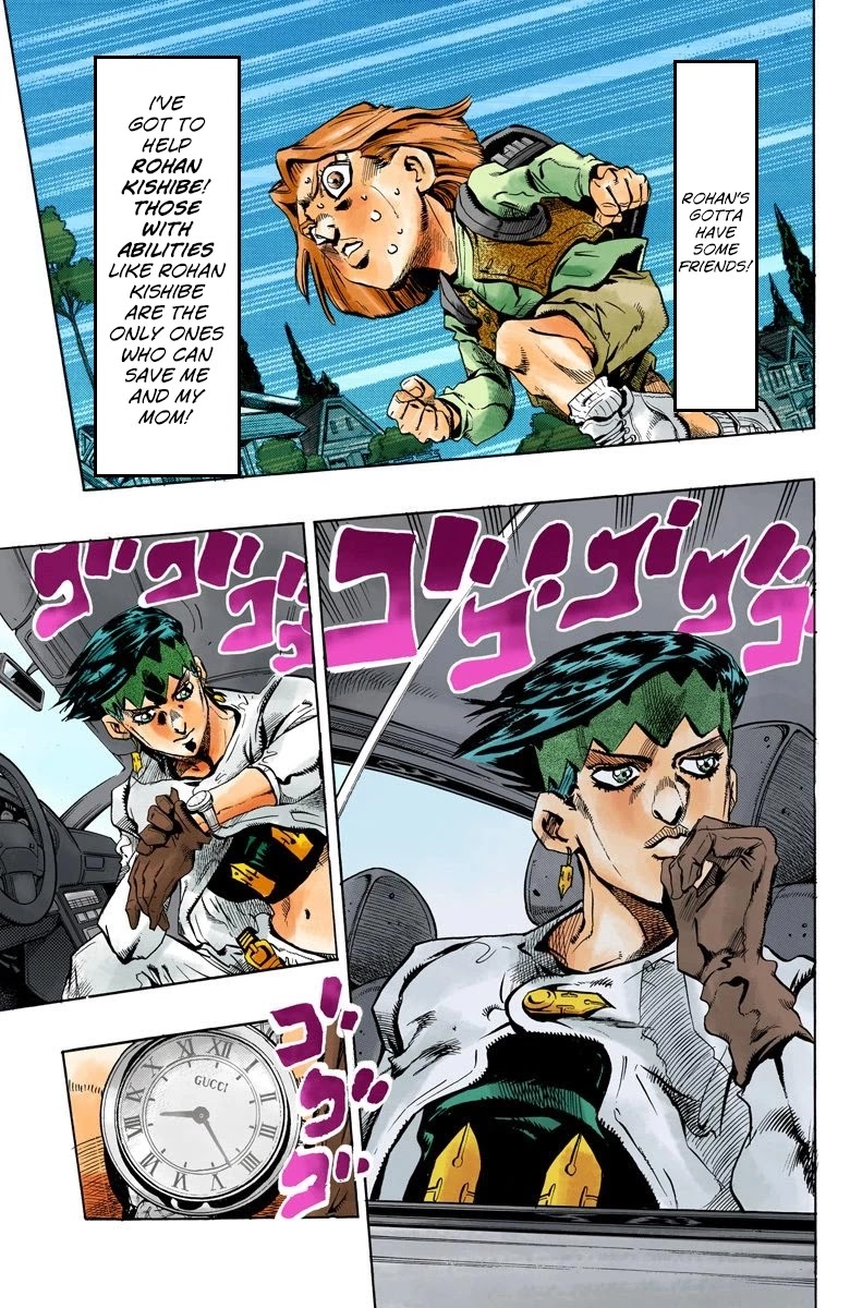 JoJo's Bizarre Adventure Part 4 - Diamond is Unbreakable (Official Colored) chapter 156 page 14