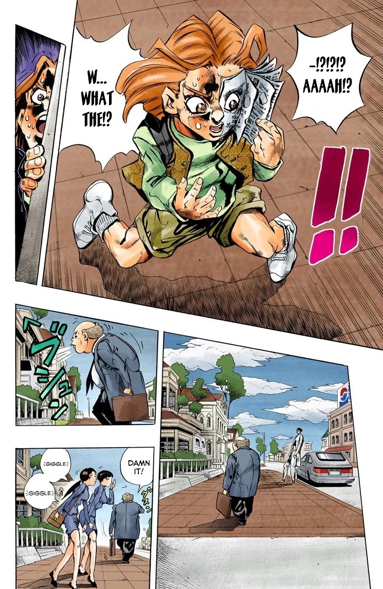 JoJo's Bizarre Adventure Part 4 - Diamond is Unbreakable (Official Colored) chapter 156 page 17