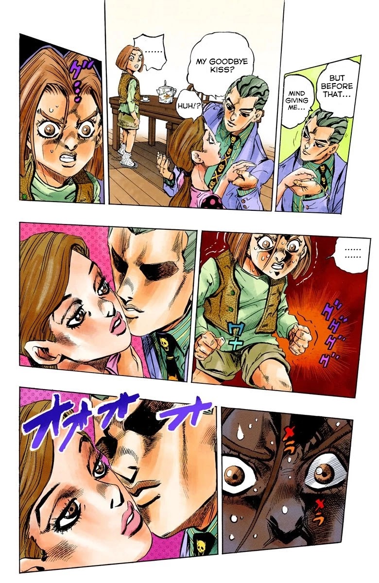 JoJo's Bizarre Adventure Part 4 - Diamond is Unbreakable (Official Colored) chapter 156 page 9