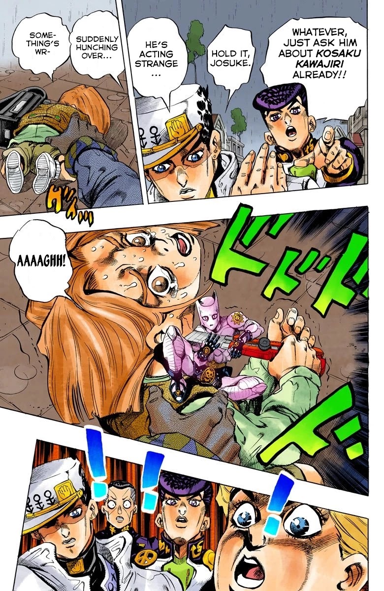 JoJo's Bizarre Adventure Part 4 - Diamond is Unbreakable (Official Colored) chapter 158 page 10