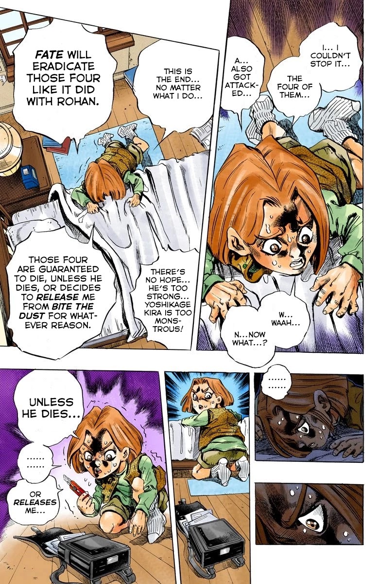 JoJo's Bizarre Adventure Part 4 - Diamond is Unbreakable (Official Colored) chapter 158 page 15