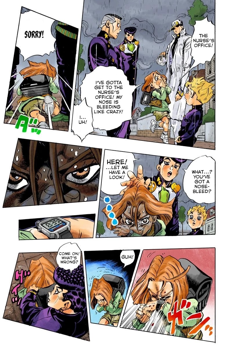 JoJo's Bizarre Adventure Part 4 - Diamond is Unbreakable (Official Colored) chapter 158 page 4