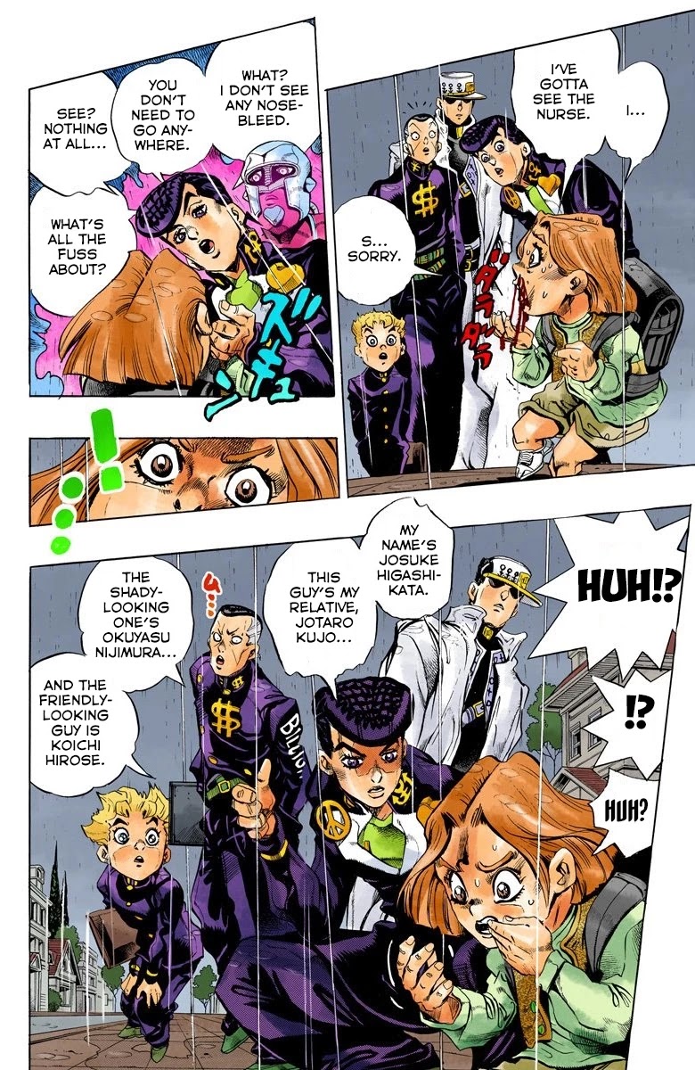 JoJo's Bizarre Adventure Part 4 - Diamond is Unbreakable (Official Colored) chapter 158 page 5