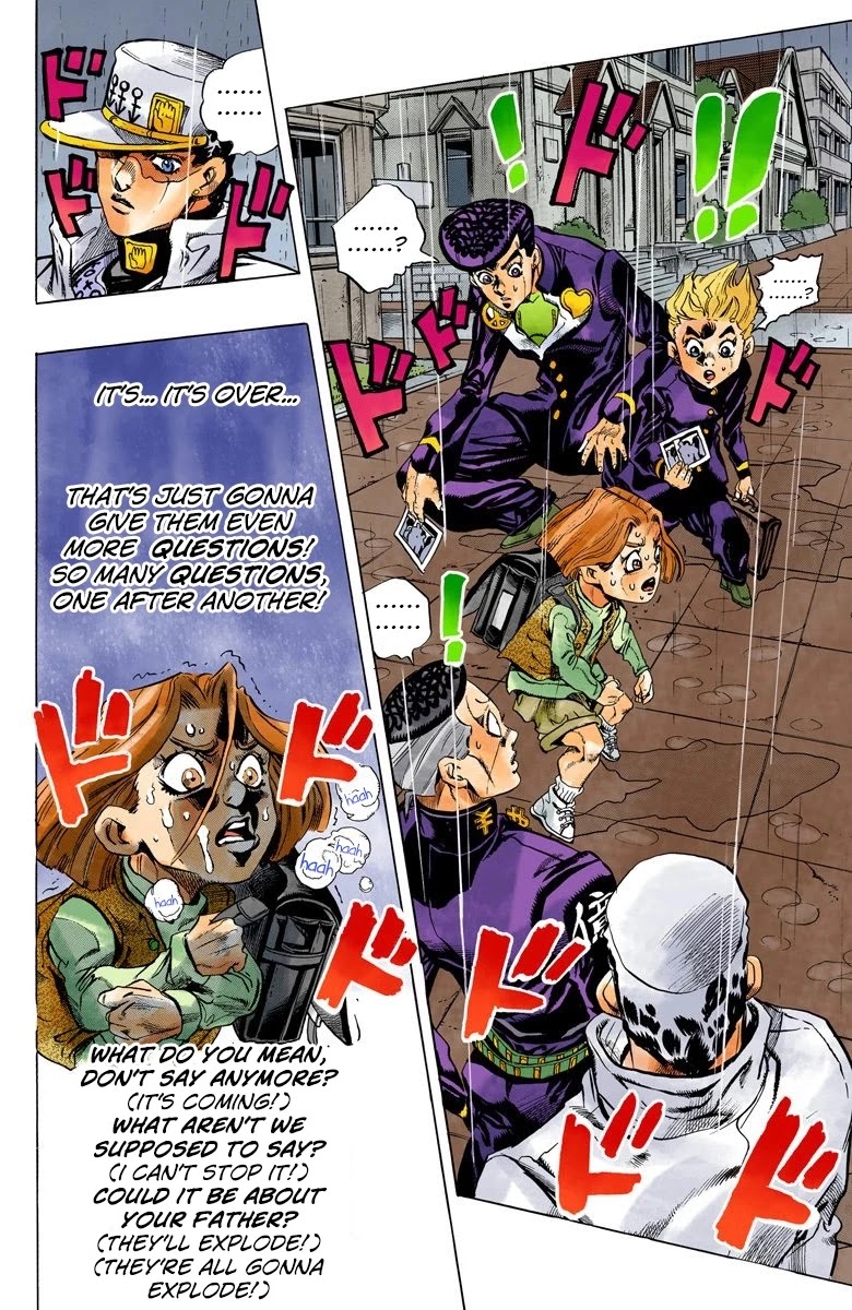 JoJo's Bizarre Adventure Part 4 - Diamond is Unbreakable (Official Colored) chapter 158 page 7