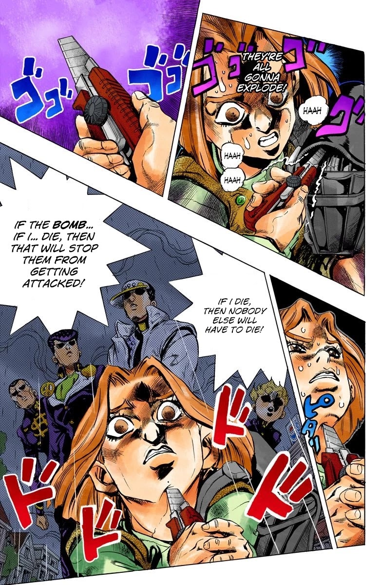 JoJo's Bizarre Adventure Part 4 - Diamond is Unbreakable (Official Colored) chapter 158 page 8