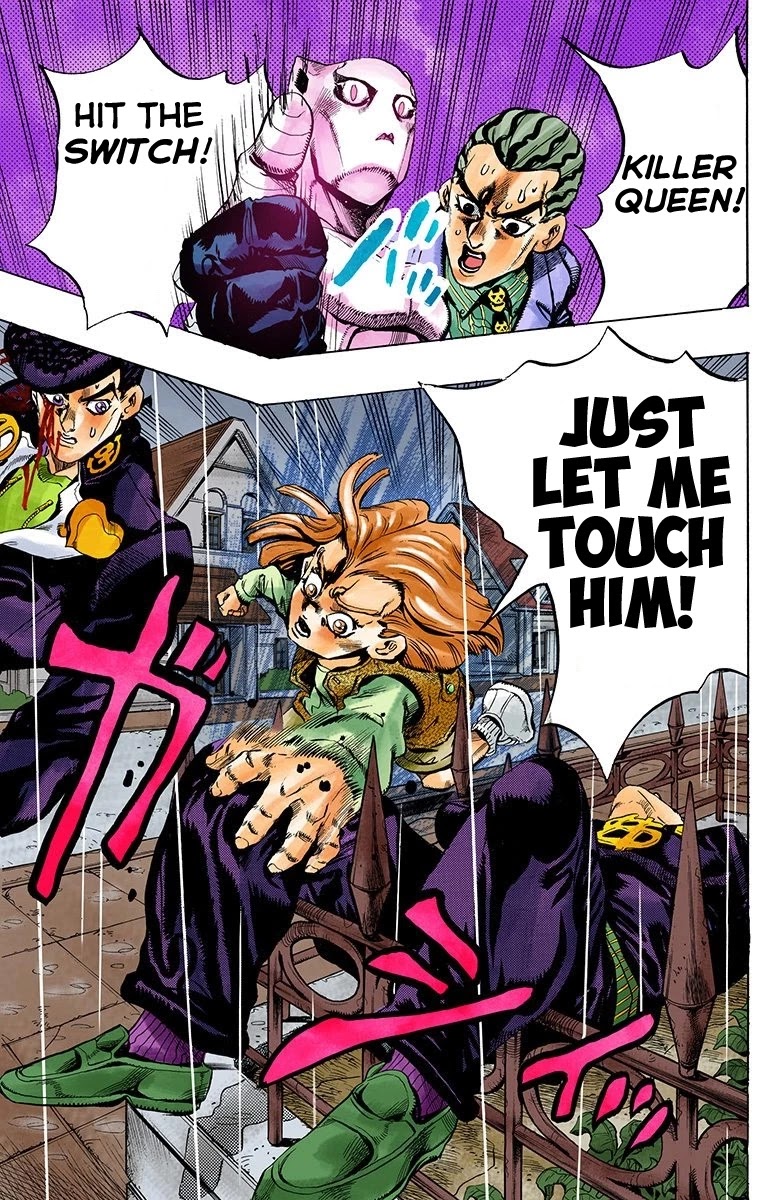 JoJo's Bizarre Adventure Part 4 - Diamond is Unbreakable (Official Colored) chapter 164 page 10
