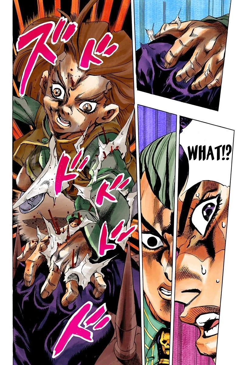 JoJo's Bizarre Adventure Part 4 - Diamond is Unbreakable (Official Colored) chapter 164 page 11