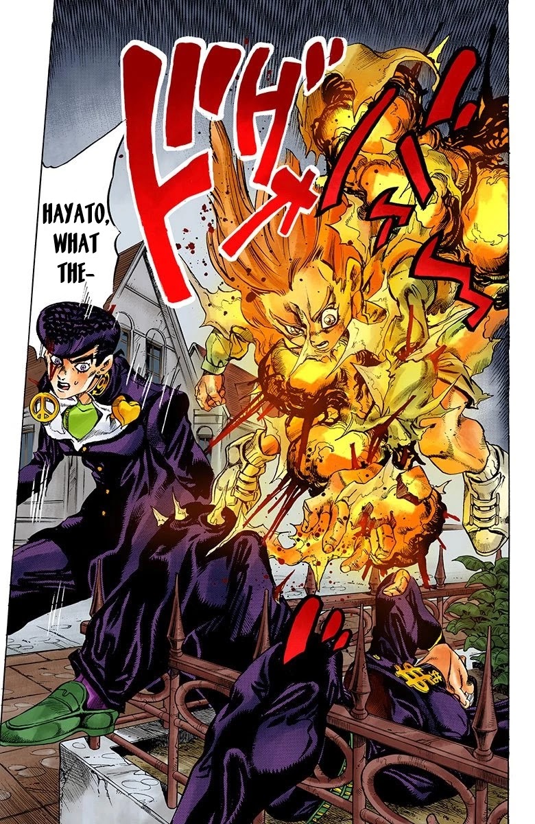 JoJo's Bizarre Adventure Part 4 - Diamond is Unbreakable (Official Colored) chapter 164 page 12